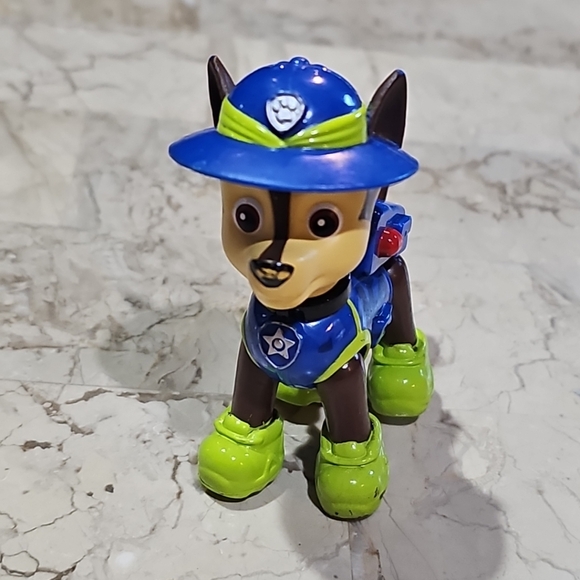 Disney Junior Paw Patrol Jungle Figure Chase Cop‎ Kid Toy - Picture 4 of 6